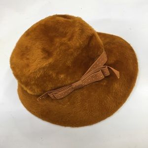 Vintage Teddy Fur Bambergers Musketeer Hat